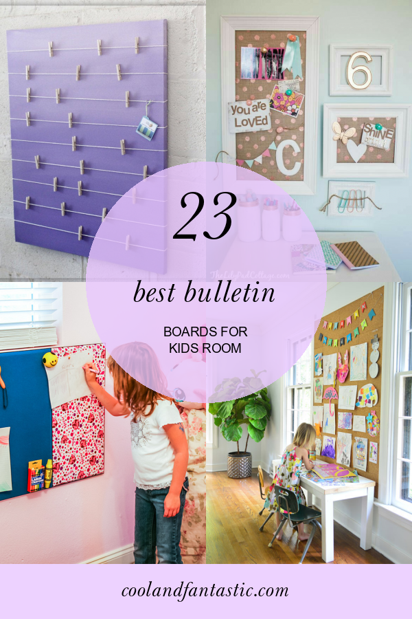 23 Best Bulletin Boards for Kids Room Home, Family, Style and Art Ideas